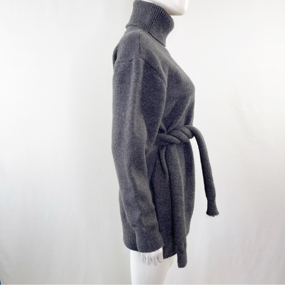 Storets Sweater Dress ELLA Cold Shoulder Knit Mini Size S/M Wool Blend New - Picture 5 of 9